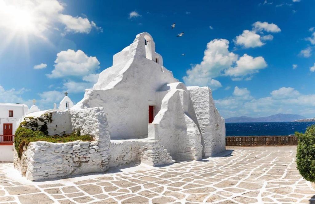 Mykonos Town Budget Downtown Apartment- Harma I מראה חיצוני תמונה